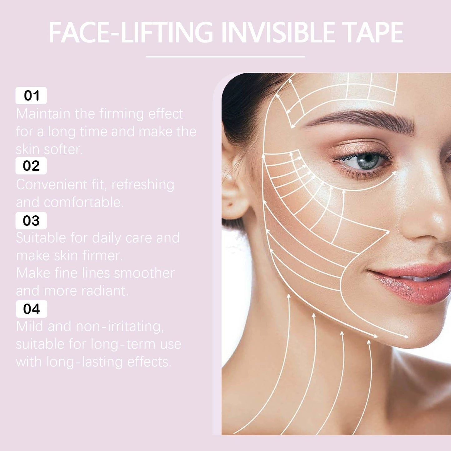 V-Face Lifting Invisible Adhesive Tape