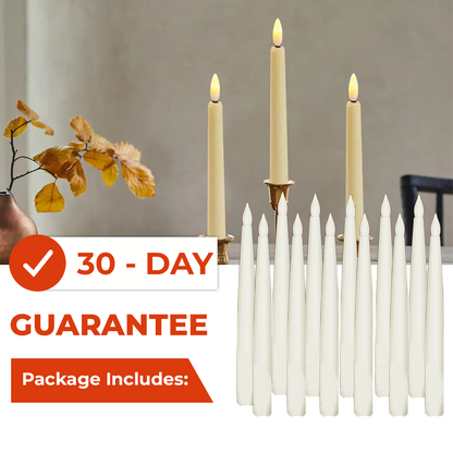 Flameless Floating Candles with Magic Wand – Halloween Decorations(Set of 12)