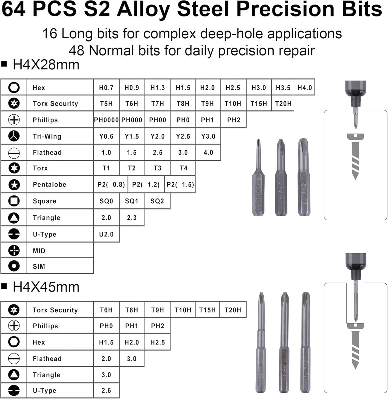 MINI 69-in-1 Mini Electric Precision Screwdriver Set