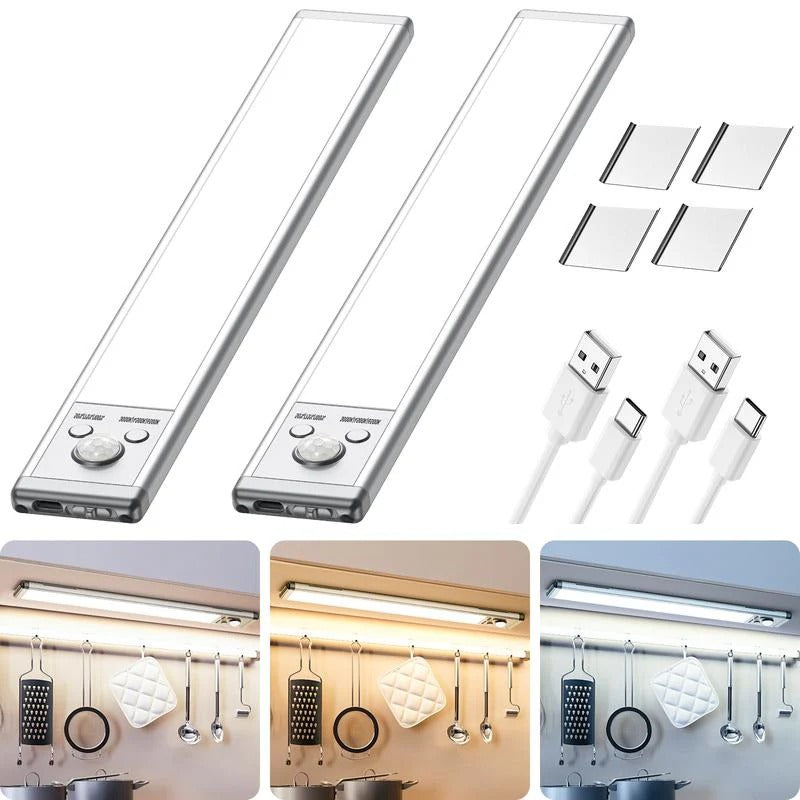 Under Cabinet Lights,76LED Motion Sensor Night Light Indoor